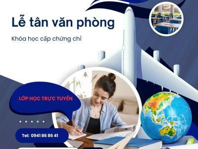 Lễ tân văn phòng. Khóa học cấp chứng chỉ