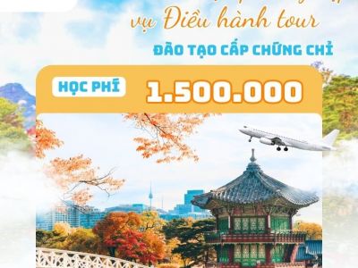 Giảm sâu học phí Nghiệp vụ Điều hành tour| Đào tạo cấp chứng chỉ