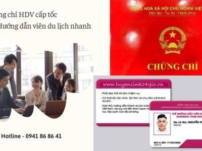 Học chứng chỉ HDV cấp tốc. Đổi thẻ Hướng dẫn viên du lịch nhanh