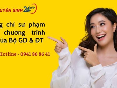 Chứng chỉ sư phạm theo chương trình mới của Bộ GD & ĐT