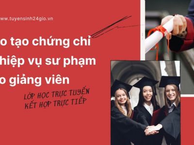 Đào tạo chứng chỉ nghiệp vụ sư phạm cho giảng viên 