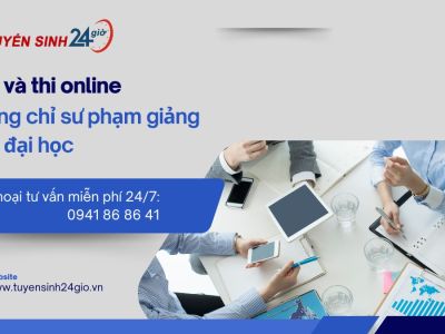 Học và thi online chứng chỉ sư phạm giảng viên đại học