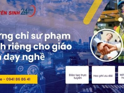 Chứng chỉ sư phạm dành riêng cho giáo viên dạy nghề
