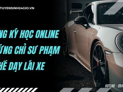 Chứng chỉ sơ cấp nghề dành cho Giáo viên dạy lái xe