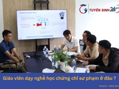 Giáo viên dạy nghề học chứng chỉ sư phạm ở đâu