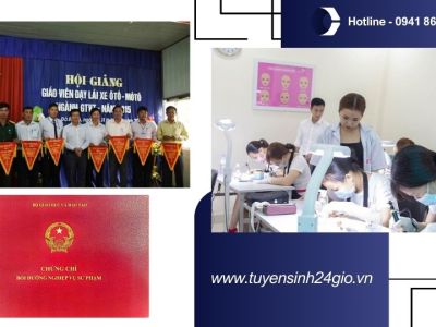 Khóa học sư phạm dành cho Giáo viên dạy nghề lái xe, cắt tóc, phun xăm, nail, …