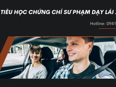 Mục tiêu học chứng chỉ sư phạm dạy lái xe ? 