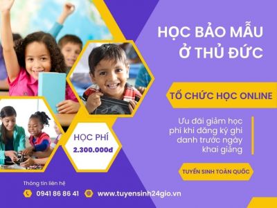 Học bảo mẫu ở Thủ Đức