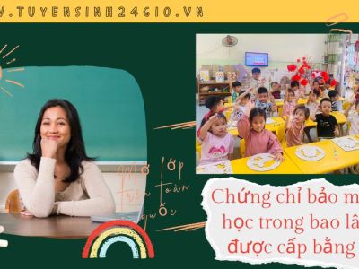 Chứng chỉ bảo mẫu học trong bao lâu được cấp bằng ?