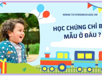 Chứng chỉ bảo mẫu| Lớp học tại TP Hồ Chí Minh, Bình Dương, Đà Nẵng, Hà Nội