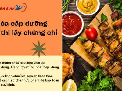 Khóa cấp dưỡng | Học thi lấy chứng chỉ