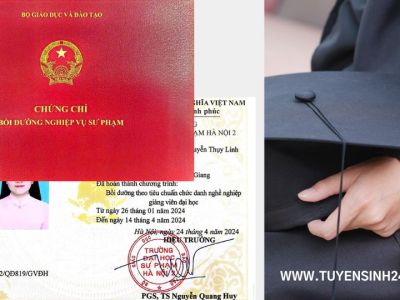 Chứng chỉ Chuẩn chức danh Giảng viên đại học