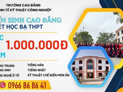 Tuyển sinh hệ cao đẳng phổ thông| Đào tạo hệ 9+