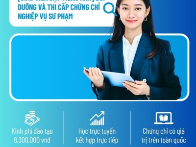 [Giáo viên dạy tiếng anh] Bồi dưỡng và thi cấp chứng chỉ nghiệp vụ sư phạm 