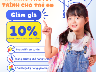 Khóa học kỹ năng thuyết trình cho trẻ em 