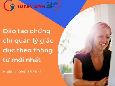 Đào tạo chứng chỉ quản lý giáo dục theo thông tư mới nhất