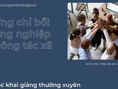 Chứng chỉ bồi dưỡng nghiệp vụ công tác xã hội 