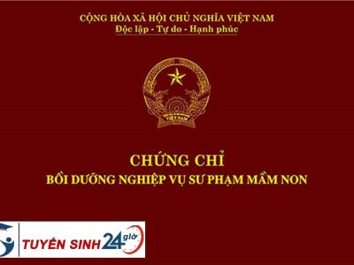 Học chứng chỉ sư phạm mầm non bao lâu được cấp bằng ?