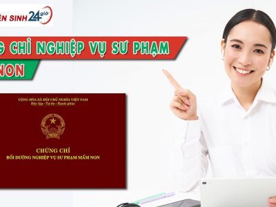 Khóa học sư phạm mầm non| Đào tạo cấp chứng chỉ