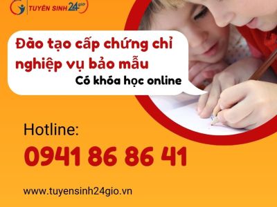 Đào tạo cấp chứng chỉ nghiệp vụ bảo mẫu| Có khóa học online
