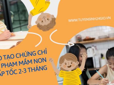 Đào tạo chứng chỉ sư phạm mầm non cấp tốc 2-3 tháng