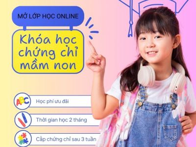 Khóa học chứng chỉ mầm non