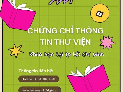 Chứng chỉ thông tin thư viện| Khóa học tại Tp Hồ Chí Minh