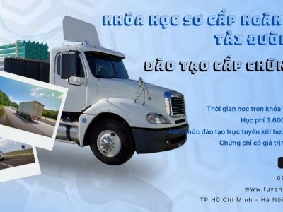 Khóa học sơ cấp ngành vận tải đường bộ| Đào tạo cấp chứng chỉ 