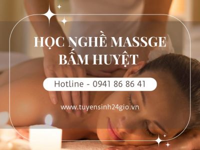 Học nghề massge bấm huyệt 