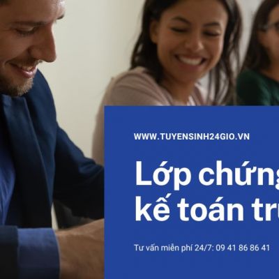 Lớp chứng chỉ kế toán trưởng