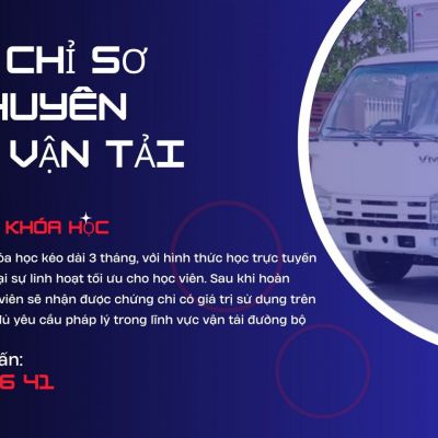 Chứng chỉ sơ cấp chuyên ngành vận tải